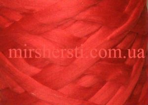 Мериносовая шерсть для валяния и толстого вязания (крупная пряжа), топс 25микрон, производство Украина