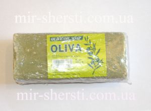 Оливковое мыло для валяния по мокрому (брусок)
