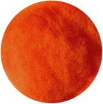 Кардочесанный меринос шерсть 18микрон, оранжевый