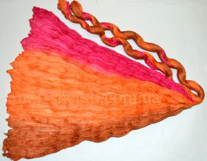 Шелковые шарфы для валяния в технике нуно-фелтинг